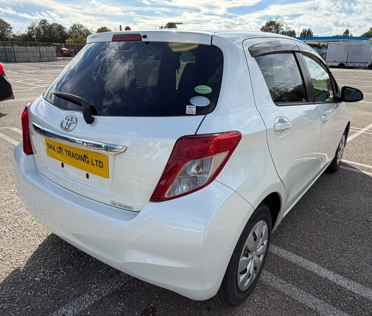 2013 Toyota Yaris White