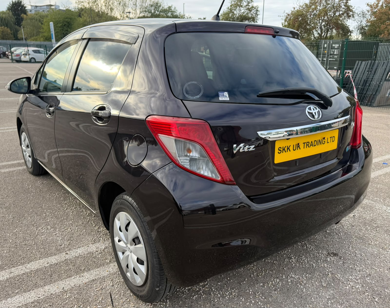 2013 Toyota Yaris Purple