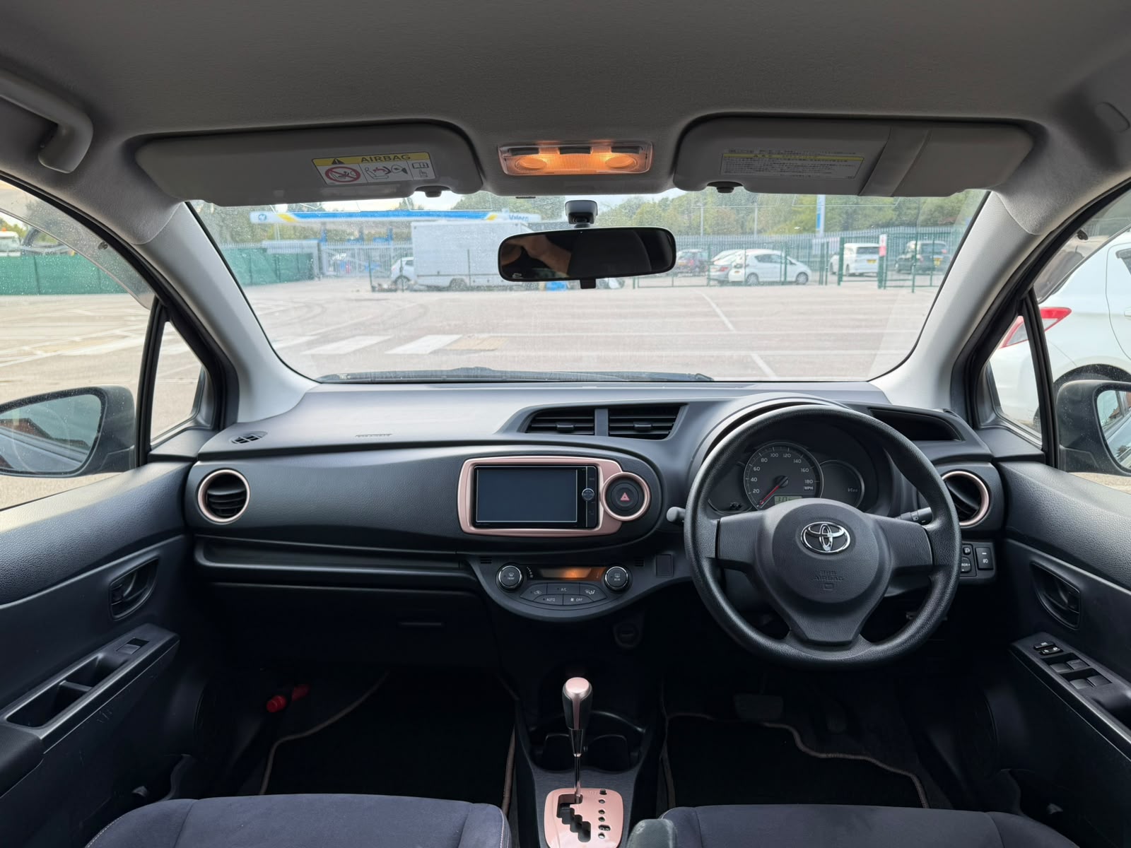 2013 Toyota Yaris Purple
