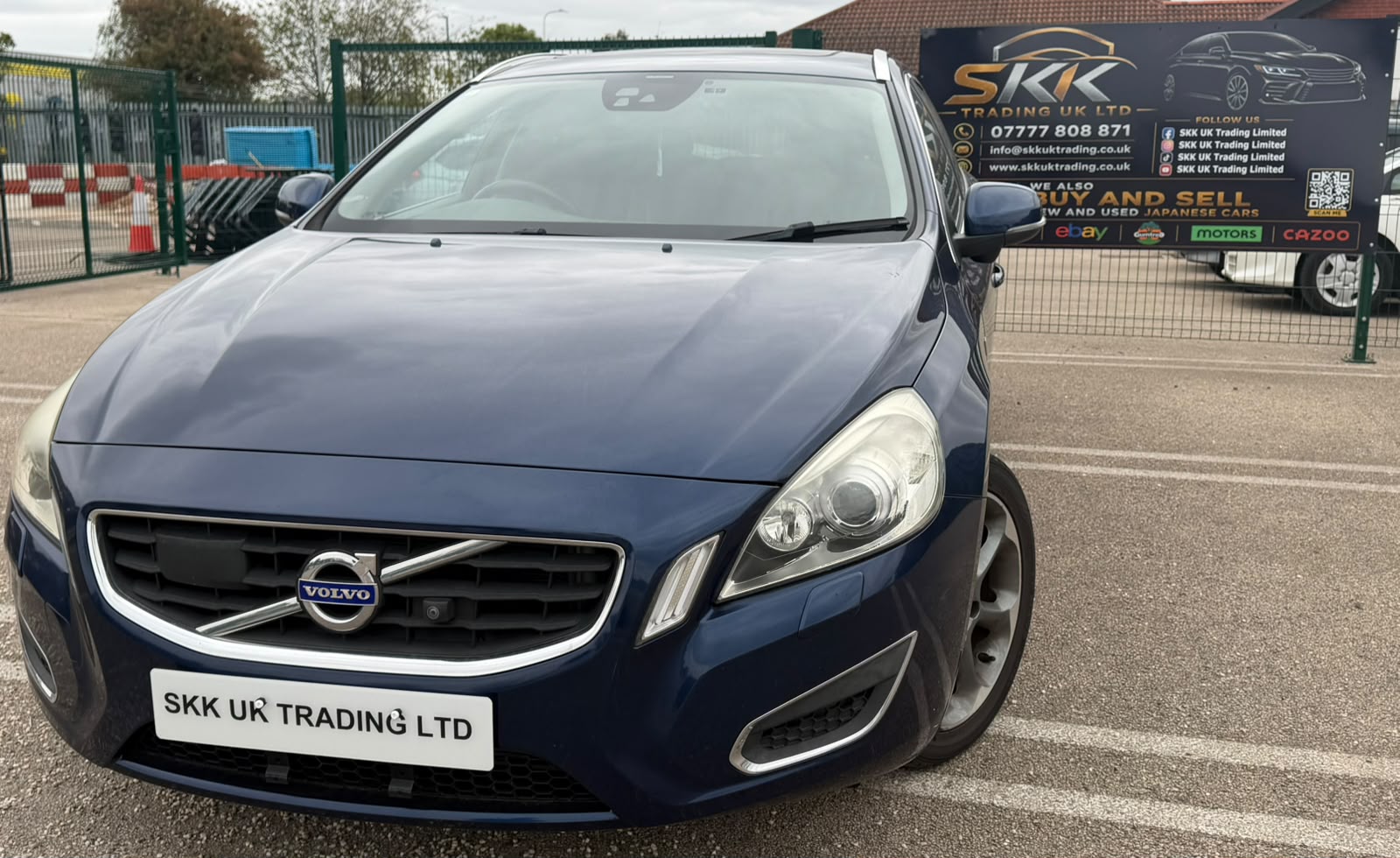 2012 Volvo V60 Blue
